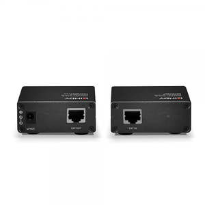 ลินดี้ 70456 เครื่องส่งและรับสัญญาณ AV มัลติพลายเออร์ 150 ม. Cat.6 TosLink ออปติคอลและโคแอกเชียล ดิจิตอลออดิโอ สีดำ - Product Image 1