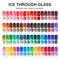 Kit de gel magnétique œil de chat longue durée effet verre, 32 couleurs laser, le plus vendu en Chine