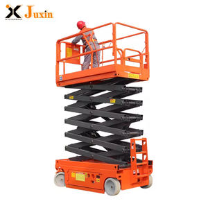 פלטפורמת הרמת עבודה אווירית 6 מ '8 מ' 1012 מ '14m נייד ידני הידראולי מכונת הצלה - Product Image 1