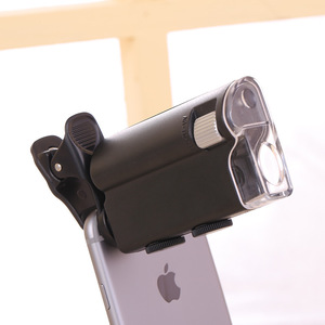 Clip Led zoom 60x-100x Kính hiển vi Kính lúp cho điện thoại - Product Image 3