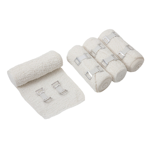 Y tế mềm bông đàn hồi vết thương mặc quần áo Crepe băng màu sắc tự nhiên Crepe băng đàn hồi - Product Image 2