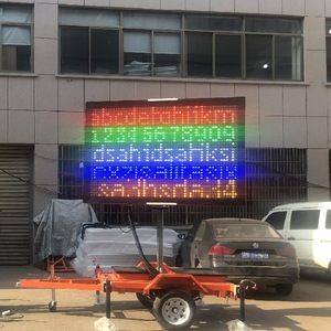 Écran LED mobile solaire Hankun, affichage couleur plein écran 3 mm, écran publicitaire extérieur avec CMS intégré, étanche IP65 - Product Image 2