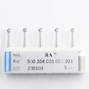 Dental Burs Round and Needle Diamond Burs Best Quality Standard Tungsten Carbide Burs