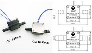 Durable FS-2P-X-2N PVC Smart Float <b>Switch</b> G1/4 Inch Two <b>Wire</b> Water Flow Sensor - Product Image 6