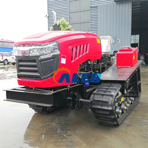 Tracteur chenillé 80 CV à transmission par engrenages, moteur diesel Changchai, pour rizières, vergers et terrasses - Product Image 4