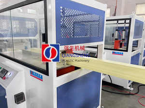 PVC nước mưa máng xối Máy làm nhựa PVC Trunking hồ sơ dây chuyền sản xuất extrusor de máng xối de PVC que Faz một maquina - Product Image 4