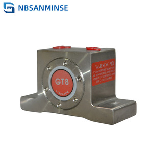 Vibrateur pneumatique NBSANMINSE GT8 en acier inoxydable SS304 pour environnements corrosifs - Product Image 1