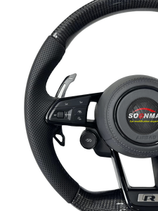 Volant sport en fibre de carbone, mise à niveau et modification pour Audi <span class=keywords><strong>R8</strong></span> Volkswagen <span class=keywords><strong>Golf</strong></span> - Product Image 4