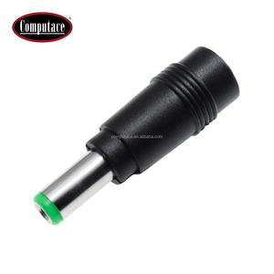 Venta Directa de Fábrica: Adaptador de Corriente CC de 2A y 24V, de 5.5x2.1mm a 6.3x3.0mm, con Recubrimiento de Níquel en Latón y Cuerpo de PVC - Product Image 1