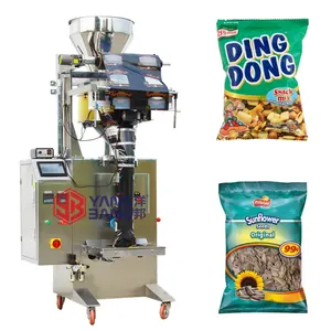 YB-300K Automatic popcorn packing machine small snacks pe bag wrapping machine cup filling sealing granule packaging machine