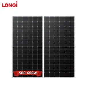 Neuer Verkauf Longi HI-Mo 7 Solar panel 560W 570W 580W 590W Mono PV Panels Bifacial Panel Solar