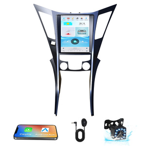 Radio Multimedia Android de 10.4 Pulgadas para Automóvil, para Hyundai Sonata 2012-2014, Pantalla Carplay con Cámara Trasera, Mapas <span class=keywords><strong>en</strong></span> Línea, <span class=keywords><strong>FM</strong></span>, USB, Estéreo 2 Din - Product Image 1
