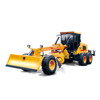 Niveleuse de terrain 200 CV avec lame de coupe large et réglable, modèle SAG200, pour l'entretien routier extérieur