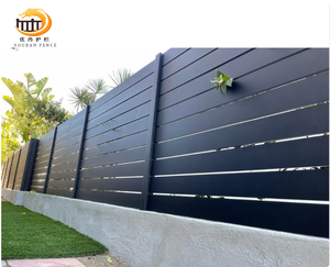 Moderno pannello di recinzione per esterni in alluminio per la ventilazione con feritoia per esterni - Product Image 5