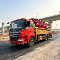 Meilleur Prix 2021 – Pompe à béton à flèche SANY SYM5180THBE d'occasion, 4 sections, portée 30m, pression 6.6MPa pour projets routiers et de ponts