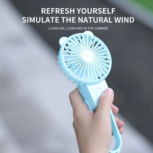 Foldable Usb Rechargeable Portable Pocket Cute Bear Mini Small <b>Table</b> Handheld Hand Held Fan for Outdoor - Product Image 2