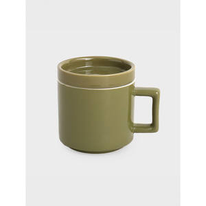 Tapa de taza de café con revestimiento de base de color Lavavajillas Características seguras para microondas Logotipo de transferencia de calor sublime Nuevo diseño para regalos promocionales - Product Image 1