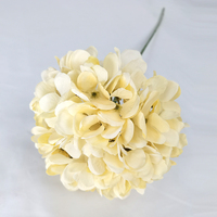 Centre de table réaliste en hydrangea artificiel pour mariage, Nouvel An chinois, décoration de remise de diplôme, fleurs en soie de haute qualité