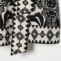 PB&ZA Femme 2026 Nouvelle Collection Été Chic Imprimé Tendance avec Ceinture Combishort Vintage Sans Manches Playsuit Femme