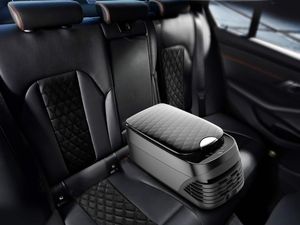 Rigocolku — réfrigérateur portable de <span class=keywords><strong>voiture</strong></span> 8l, glacière pour véhicule, avec fonction de congélation et de chauffage, couleur noire, dc 12v, 24v - Product Image 2