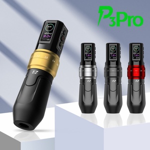 1600mAh Wireless Tattoo Pen <b>Machine</b> Adjustable Stroke OLED Display <b>Rotary</b> Tattoo Gun for PMU SMP - Product Image 2