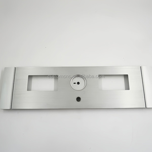 Panneau frontal et plaque arrière d'amplificateur personnalisés en aluminium anodisé, usinage CNC, fraisage, électroérosion par fil, traitement de surface 3/4/5 axes - Product Image 2