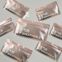 Sacs d'emballage pour chaussettes à fermeture éclair coulissante |   Emballage à trois soudures latérales pour vêtements, sous-vêtements et articles vestimentaires
