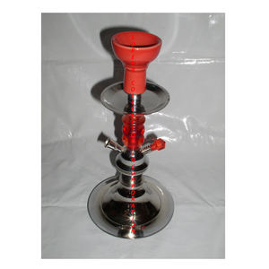 Lujo y moderno latón antiguo grabado a mano diseño saudí cachimbas de latón Venta caliente y alta calidad en gran oferta al por mayor - Product Image 6