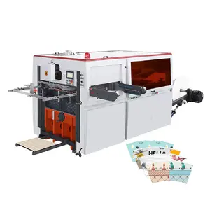 high speed PE Paper Cup fan Paper box Plate Medical Package Roll Die Cutting Machine