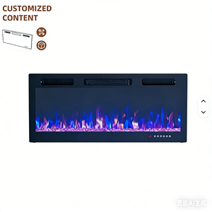 Chimenea de vapor de agua 3D, llama artificial decorativa, sin calor, segura para interiores, hogar, sala de estar, mueble de <span class=keywords><strong>TV</strong></span>, decoración de hotel - Product Image 1