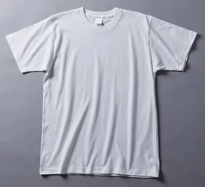 Fabricantes diseño camiseta impresión personalizada camiseta Impresión logotipo su propia marca en blanco camiseta algodón poliéster unisex alta calidad