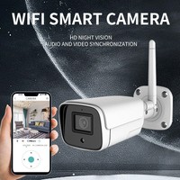 Cámara CCTV Inalámbrica WiFi para Exteriores de 2MP, HD, Infrarrojos, con Alarma por Voz desde el Móvil, Compensación de Luz de Fondo, Fabricantes