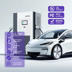 PENODA harga pabrik pengisi daya listrik stasiun Mobil 60 Kw Dc 120a Ev pengisi daya Ccs 2 Chademo pengisi daya cepat untuk mobil Ev