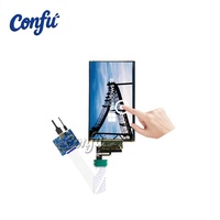 Écran tactile capacitif incurvé de 10.13 pouces, 2208x1242, écran flexible AMOLED PC, refroidissement par eau, moniteur AIDA 64, panneau pliable MIPI