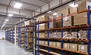 Étagère de supermarché Century United métallique double face à 5 niveaux, légère, à poser au sol, largeur 700/900/1200 mm, profondeur 400/450 mm pour - Product Image 4