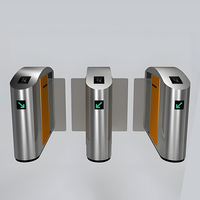 Pièces de plaque assemblées, pliées, soudées et découpées au laser en acier inoxydable brossé LeapX S304 pour accessoires de barrière de porte rotative RSYS