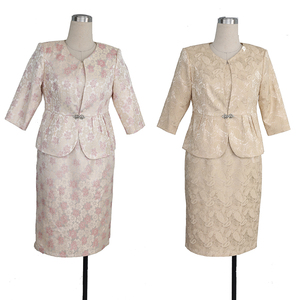 Vestido de Iglesia Popular de Tallas Grandes, Traje de Brocado para Mujeres con Curvas, Vestido de Iglesia con Tallas M-5XL - Product Image 1