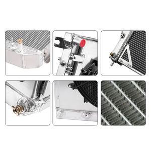 Radiador de Aluminio de 3 Filas GTGMOTO para <span class=keywords><strong>PORSCHE</strong></span> <span class=keywords><strong>944</strong></span> 2.5L 2.7L SIN Turbo MT 1983-1991 NUEVO - Product Image 4