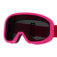 Masque de ski pour enfants RTS Baikang 7061, lunettes de ski personnalisées à double couche, anti-buée et anti-UV pour l'hiver et la neige
