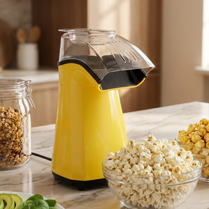 Máquina de <span class=keywords><strong>Palomitas</strong></span> de Maíz Saludables Totalmente Automática al por Mayor, Pequeña, sin Aceite, para el Hogar, Utensilio Inteligente para Aperitivos Navideños - Product Image 1