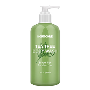 wholesales private label oem Liquid Soap Mint Remedy Soap Body Wash Perfume Wash & Body Green Tea Tree Peppermint Aloe Vera Sh