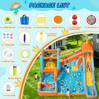 Stock USA : Ensemble Château Gonflable, Maison à Bulles, Piscine à Balles et Équipement de Jeu Souple pour Aire de Jeux Intérieure Adulte