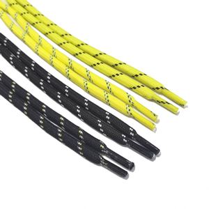 Cordon rond réfléchissant coloré en polyester tressé à la main pour sacs, vêtements, chaussures, sweats à capuche, chapeaux, pantalons, cordons de taille – Vente en gros - Product Image 1
