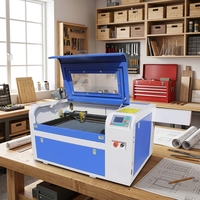 Machine de gravure et de découpe au laser CO2 4060 avec tube RECI, machine de gravure au laser de bureau