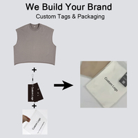 Débardeur surdimensionné personnalisé Kuenzi avec logo, manches courtes, 87% coton, 13% polyester, 340GSM, poids lourd, pour femmes
