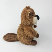 Mignon Vente en gros Jouets en peluche animaux de simulation personnalisés Jouets de marmotte pour garçons et filles avec lesquels dormir