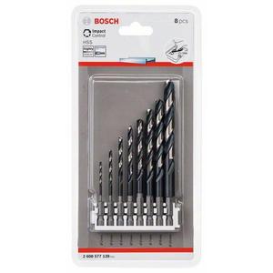 BOSCH - 2608577139 Paquete de brocas HSS de control de impacto (8 Uds.) -Juegos de brocas EAN 3165140881692 - Product Image 2