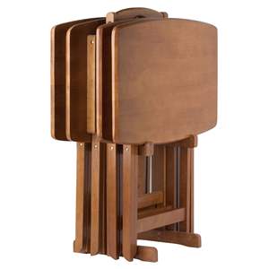 Juego de Mesa Plegable para Exteriores Db Dylan Teak, Diseño Rústico Rectangular para Camping y Senderismo - Product Image 5