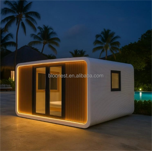 Casa Prefabricada Tipo Cabaña Apple en Venta, Bungalow Modular Personalizado, Casa Cápsula Espacial de Lujo para Jardín, Ideal para Airbnb/Tienda - Product Image 2