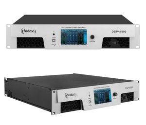 Amplificador de Potencia Profesional DSP41800 4x1800W, Amplificador de Karaoke de 1800W 2U, Amplificador de Potencia DSP Clase SMP para Cine <span class=keywords><strong>PA</strong></span> - Product Image 2